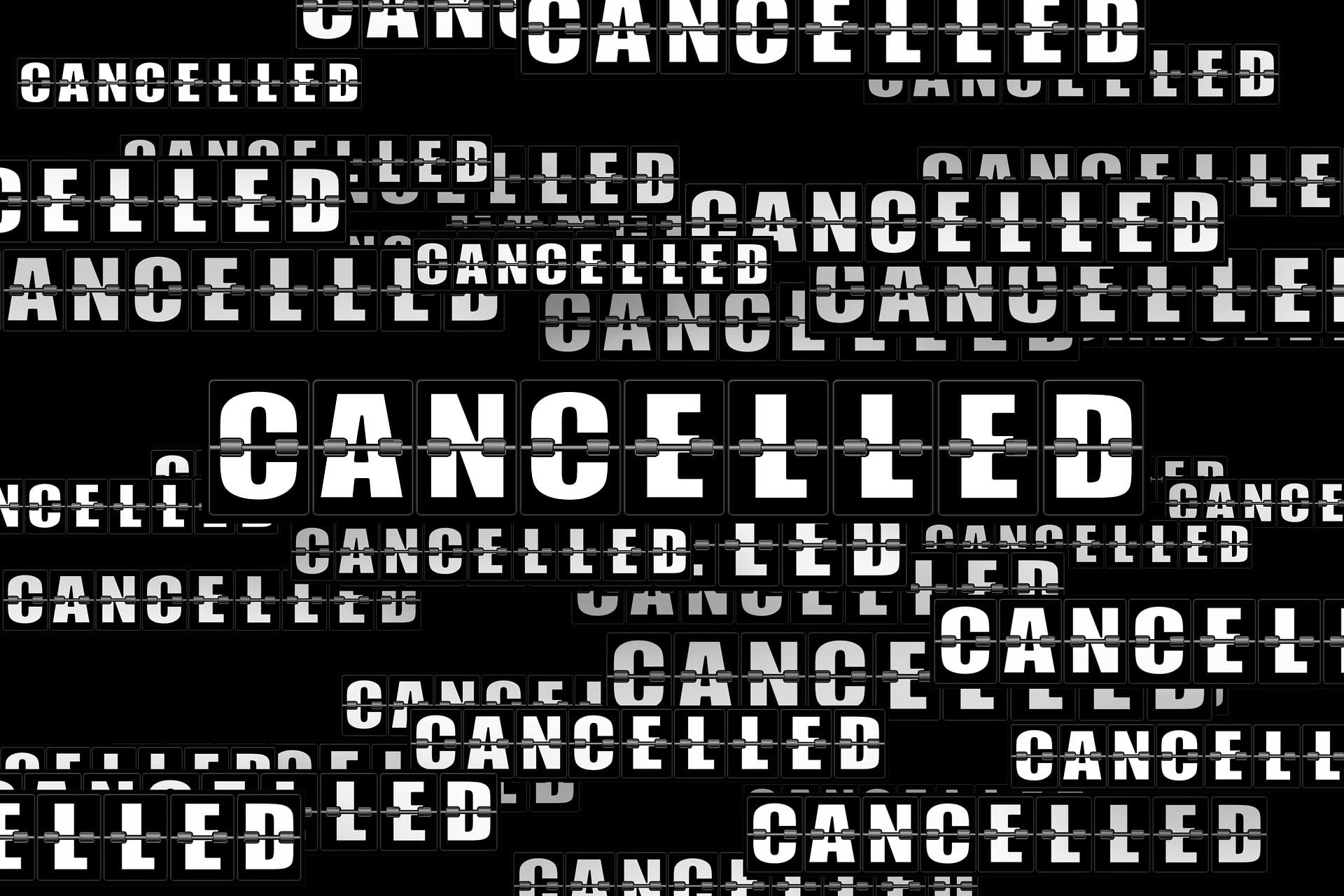 Cancellation via pixabay
