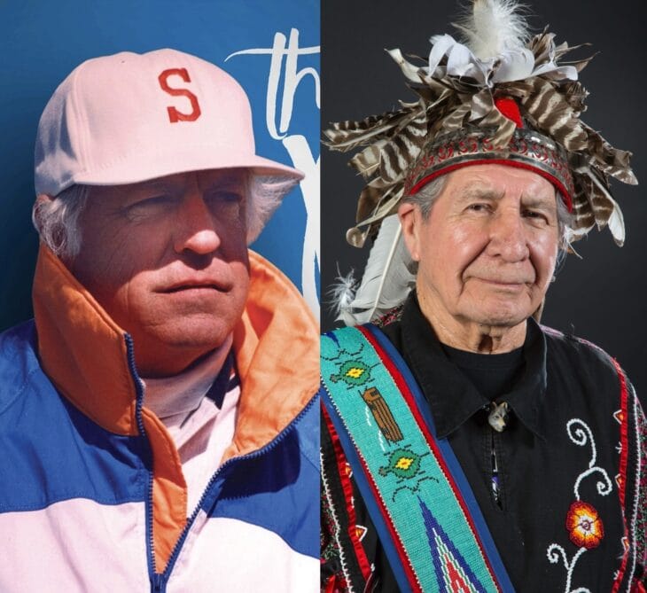 Roy Simmons Jr. and Oren Lyons